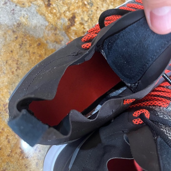 Nike KD 9 Elite Dark Grey Hyper Orange size 11 - Picture 5 of 10